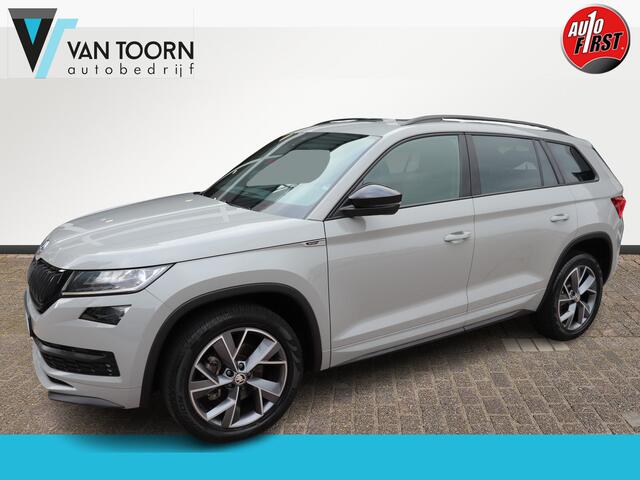 Skoda Kodiaq 1.5 TSI Sportline Business 7p. Automaat. Panoramadak, Trekhaak, 19"lm, navigatie