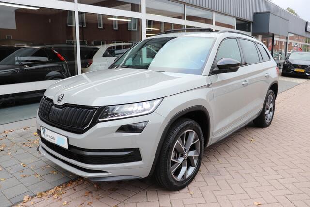 Skoda Kodiaq 1.5 TSI Sportline Business 7p. Automaat. Panoramadak, Trekhaak, 19"lm, navigatie