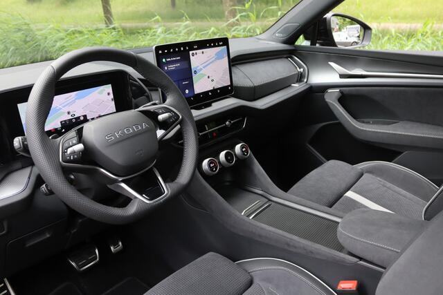 Skoda Kodiaq iV 1.5 TSI PHEV Sportline Pano/Matrix LED/DCC/ACC/Keyless/Camera/20"/Canton/Elek. stoelen+mem/Trekhaak wegkl.