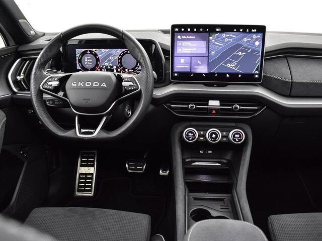 Skoda Kodiaq 1.5 TSI 204PK PHEV Sportline Business · Panoramadak · Camera · Elek. Trekhaak · Canton Audio · Elek.Bestuurdersstoel · Apple/Android Car Play · Keyless · 19'' Inch · Garantie t/m 19-03-2028 of 100.000km