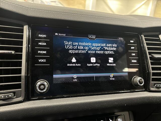 Skoda Kodiaq 1.5 TSI 150pk DSG Sportline Business 7p. · Camera · Elek. Trekhaak · Apple/Android Car Play · Elek. bestuurdersstoel · Elek. Achterklep · Keyless · 19'' Inch · Garantie t/m 04-06-2027 of 100.000km