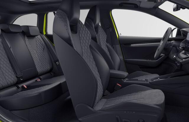 Skoda OCTAVIA Combi 1.5 TSI MHEV Sportline Business 18" lichtmetalen velgen / Panorama dak / Light & view pakket / Navigatie pakket / Adaptive cruise control / Winter pakket plus / Elektrisch verstelbare voorstoelen / ¤2000 inruilpremie