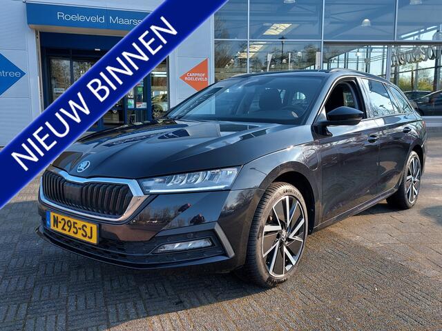Skoda OCTAVIA Combi 1.4 TSI iV PHEV Business Edition | Origineel NL | Navi | Apple Carplay+Android Auto | Clima | Cruise | Led Koplampen | Pdc V+A | Rijstrook+Licht+Regensensor | 18''lm