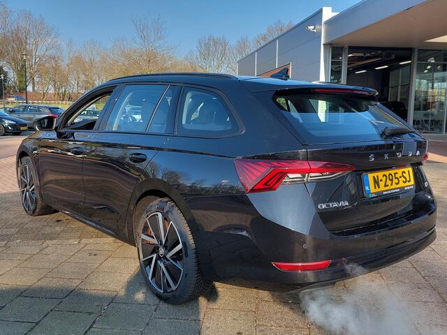Skoda OCTAVIA Combi 1.4 TSI iV PHEV Business Edition | Origineel NL | Navi | Apple Carplay+Android Auto | Clima | Cruise | Led Koplampen | Pdc V+A | Rijstrook+Licht+Regensensor | 18''lm