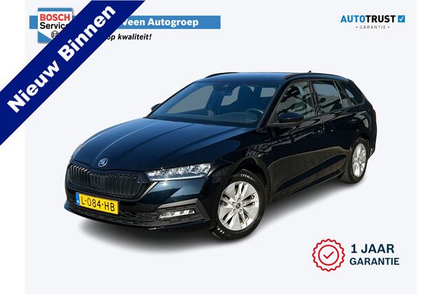 Skoda OCTAVIA Combi 1.0 TSI Sport Business | incl. 12 maanden garantie | Navigatie | Cruise | Virtual cockpit | DAB+ radio | Apple carplay | Lane assist | Zwarte hemel bekleding | Sportstoelen | LED koplampen | Sfeerverlichting |