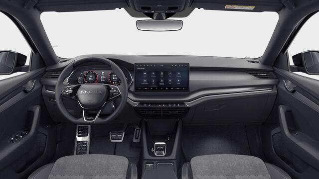 Skoda OCTAVIA Combi Sportline Business m-HEV 1.5 TSI 150 pk 7 versn. DSG | Navigatie pakket | Light & view | Travel assist pakket | Side assist | Winter pakket | 19 inch lichtmetalen velgen