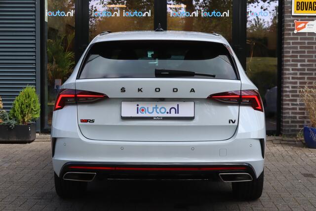 Skoda OCTAVIA Combi 1.4 TSI RS iV PHEV Matrix LED/ACC/Keyless/Camera/Head-up/Columbus/Trekhaak wegkl./19"