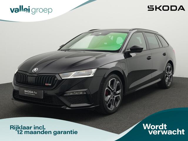Skoda OCTAVIA Combi 1.4 TSI RS iV 245 pk DSG PHEV Business | Matrix LED koplampen | Adaptief onderstel (DCC) | Stoel-/achterbankverwarming | 19 inch