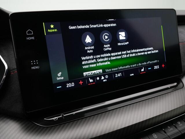 Skoda OCTAVIA Combi 1.4 TSI RS iV 245 pk DSG PHEV Business | Matrix LED koplampen | Adaptief onderstel (DCC) | Stoel-/achterbankverwarming | 19 inch