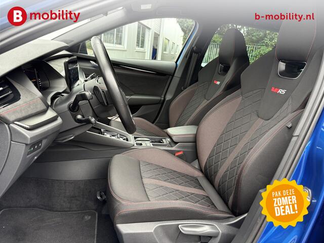 Skoda OCTAVIA Combi 1.4 TSI RS iV 245PK PHEV Hybride Sportline Trekhaak | Adaptive Cruise | Head-Up Display | Stoel/Stuurwielverwarming