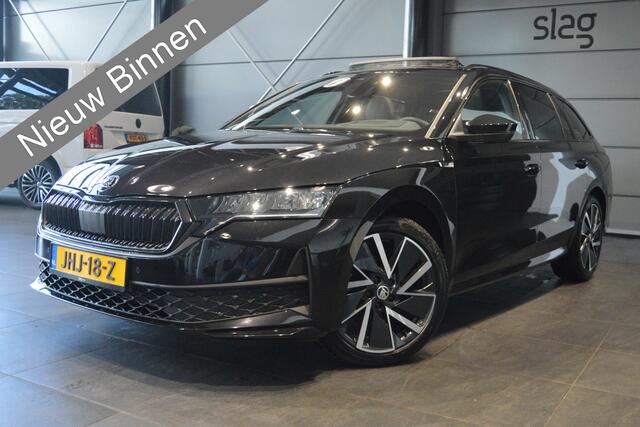 Skoda OCTAVIA Combi 2.0 TDI Sportline navi pano camera head up 18 inch 150 pk !!