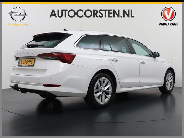 Skoda OCTAVIA Combi T 111PK Apple Carplay Android Trekhaak Virtual Cockpit Elek.Achtreklep Pdc Navi Ecc Cruise Control Business Edition Stoel+Stuurverwarming Lmv Sunset DAB Led Keyless 1e Eigenaar Origineel Nederlandse Auto 1300kg trekvermogen