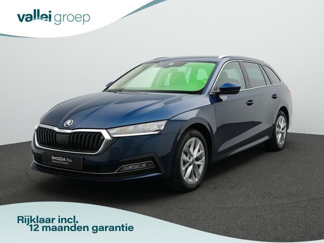 Skoda OCTAVIA Combi 1.5 e-TSI 150 pk DSG Business Edition Plus | Trekhaak | Stoelverwarming | Navigatie | Parkeersensoren voor/achter |