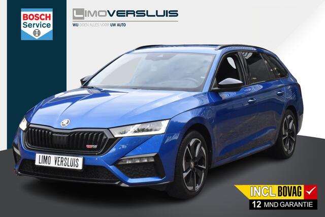 Skoda OCTAVIA Combi 1.4 TSI RS iV PHEV Business Navigatie | Canton-Audio | Stuur/Stoelverwarming | Elektrische achterklep | 12 mnd BOVAG garantie | Whatsapp 06-53188999