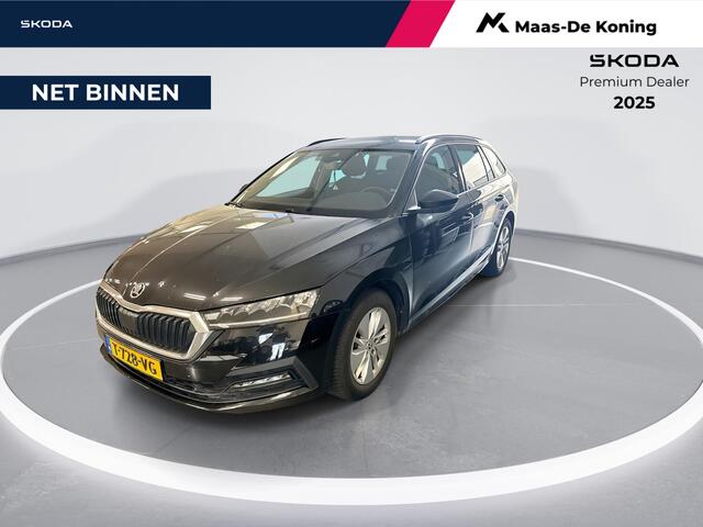 Skoda OCTAVIA Combi 1.0 TSI 110pk Business Edition · Apple/Android Car Play · Navigatie · Elek. Achterklep · P-Sensoren · Cruise Control · 16'' Inch · Garantie t/m 25-09-2027 of 100.000km