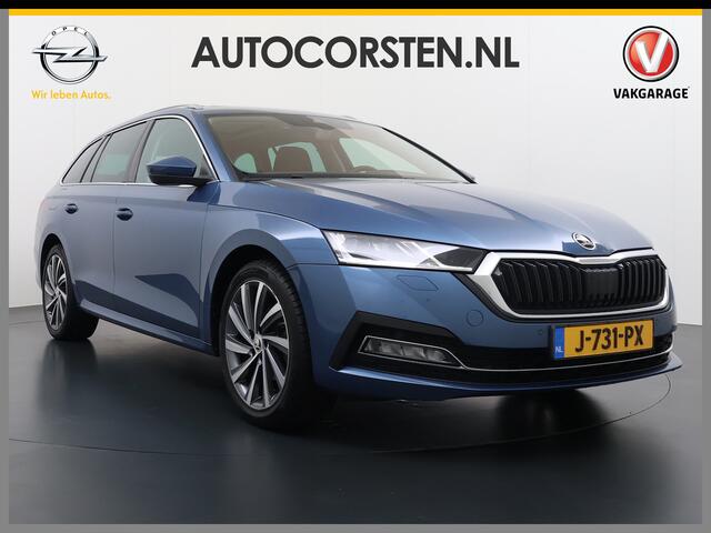 Skoda OCTAVIA Combi 1.5TSI 150PK Panoramadak Trekhaak Adap.Cruise Navi Ecc Apple Carplay Android Auto First Edition Elek.Achterklep Virtual Cockpit Pdc Keyless Wifi 1e Eigenaar Origineel Nederlandse Auto