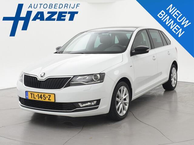 Skoda RAPID Spaceback 1.0 TSI DSG AUT CLEVER WIT PARELMOER + PANORAMADAK | STOELVERWARMING | DAB | NAVIGATIE