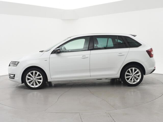 Skoda RAPID Spaceback 1.0 TSI DSG AUT CLEVER WIT PARELMOER + PANORAMADAK | STOELVERWARMING | DAB | NAVIGATIE