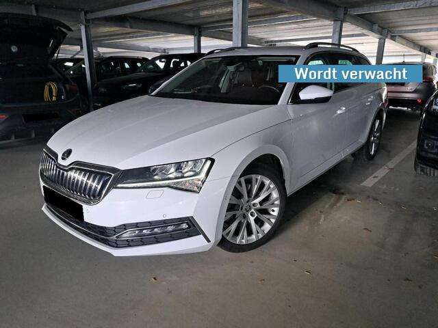 Skoda SUPERB Combi 1.4 TSI iV DSG Style | Wordt verwacht | A. cam | Leder | Elec. stoelen |