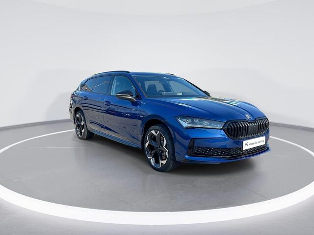 Skoda SUPERB combi Sportline Business 1.5 TSI PHEV 150 kW / 204 PK Combi | Metallic Lak | 19'' lichtmetalen velgen | Panorama dak | Trekhaak wegklapbaar | 2000,- inruilvoordeel