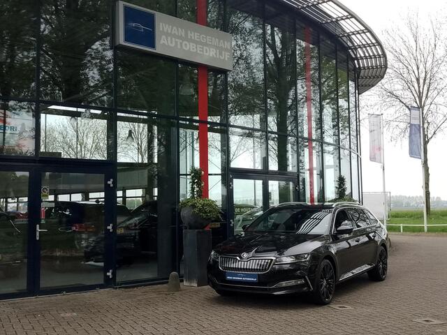 Skoda SUPERB Combi 1.4 TSI iV 'Laurin & Klement' | Leer | Navi | ECC | PDC + Camera | LM Velgen | Cruise Control