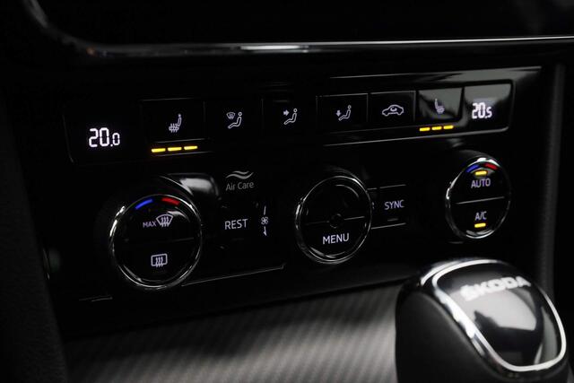 Skoda SUPERB 1.4 TSI 218 pk DSG iV PHEV Sportline Business Skoda Superb 1.4 TSI 218PK DSG iV PHEV Sportline Business | Pano | Matrix LED | Elektr. voorstoelen met geheugen | 360 camera | Navi | Keyless | ACC | 18 inch