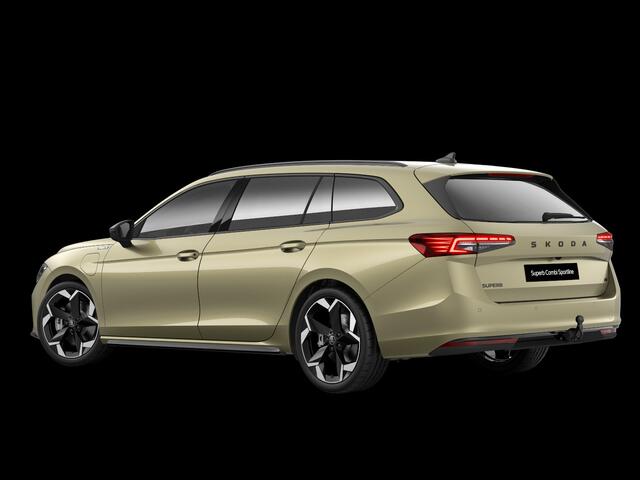 Skoda SUPERB combi Sportline Business 1.5 TSI PHEV 204 PK DSG Automaat | Panorama dak | 19" lichtmetalen velgen | Trekhaak |