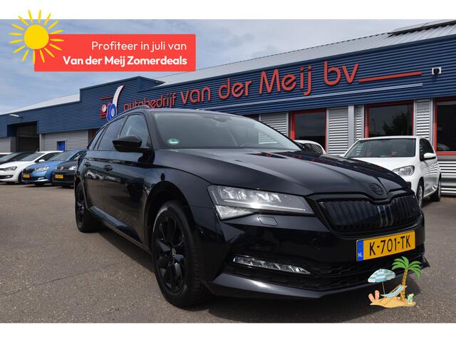 Skoda SUPERB Combi 1.4 TSI iV Business Edition Plus , BLACK EDITION !! , TREKHAAK , A UITRIJ CAM , LED KOPL , NAVI , CLIMATR ,