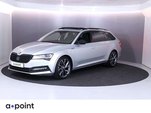 Skoda SUPERB Combi 1.5 TSI ACT Sportline Business 150 pk Automaat (DSG) | Verlengde garantie | Navigatie | Panoramadak | Parkeersensoren | Achteruitrijcamera | Adaptieve cruise control |