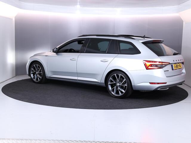 Skoda SUPERB Combi 1.5 TSI ACT Sportline Business 150 pk Automaat (DSG) | Verlengde garantie | Navigatie | Panoramadak | Parkeersensoren | Achteruitrijcamera | Adaptieve cruise control |