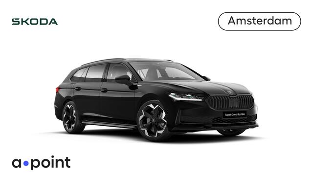 Skoda SUPERB Combi Sportline Business PHEV 1.5 TSI 204 pk 6 versn. DSG | Travel assist plus | Panoramadak | Canton | 19 inch lichtmetalen velgen