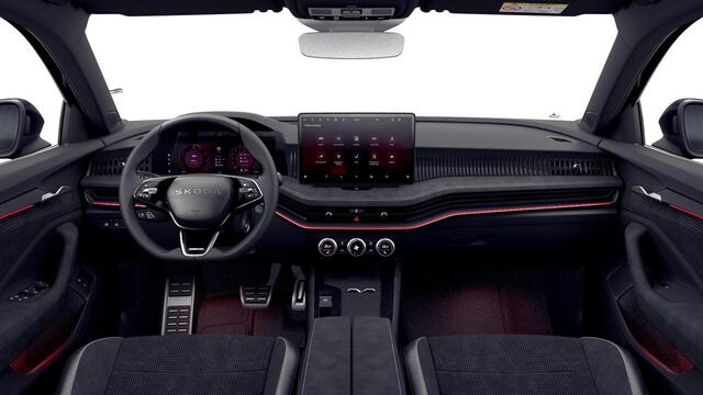 Skoda SUPERB Combi Sportline Business PHEV 1.5 TSI 204 pk 6 versn. DSG | Travel assist plus | Panoramadak | Canton | 19 inch lichtmetalen velgen