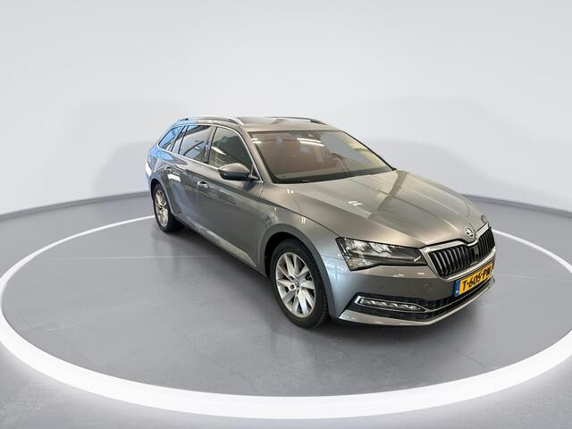 Skoda SUPERB Combi 1.5 TSI 150pk DSG ACT Business Edition Plus · Camera · Elek. Voorstoel · Elek. Achterklep · Apple/Android Car Play · Navigatie · 17'' Inch · Garantie t/m 02-08-2027 of 100.000km