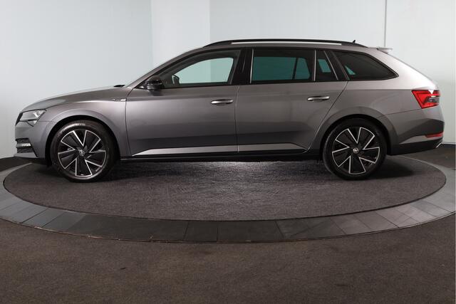 Skoda SUPERB Combi 1.4 TSI iV Sportline Business- Automaat | Dig. Cockpit | Cruise | Stoel-+Stuurverw. PDC | Camera | App. Connect | ECC | Elek. Klep | LM 18" | 1944