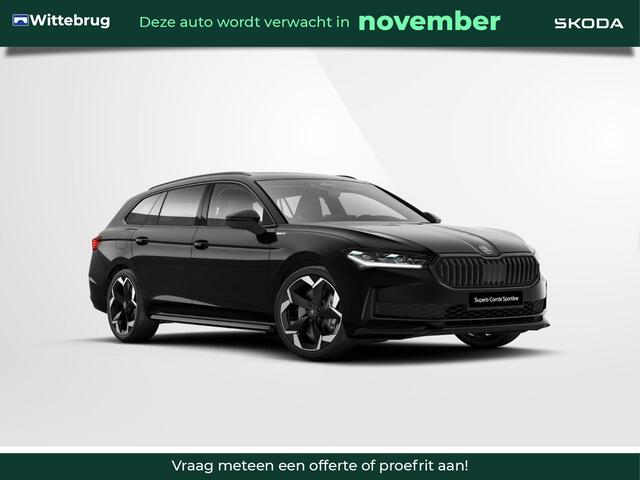 Skoda SUPERB Combi 1.5 TSI PHEV Sportline Business / 19" LM velgen Torcular / Trekhaak / Panoramadak / Dynamic Chassis Control Pakket / ¤2000 inruilpremie