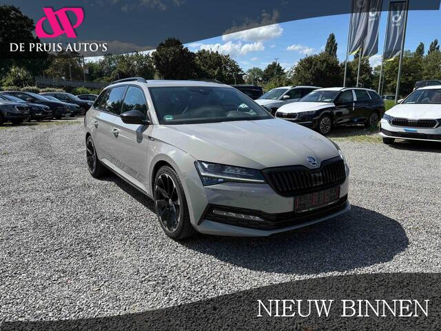 Skoda SUPERB 2.0 TSI 4x4 Sportline Business 272 PK Pano RS Stoelen Alcantara standkachel Trekhaak 19 Inch ACC virtuele cockpit Sound Systeem Canton