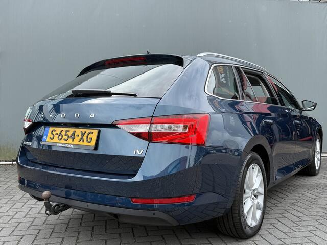 Skoda SUPERB Combi BWJ 2023 1.4 TSI iV 157 PK Business Edition Plus TREKHAAK / APPLE CARPLAY / ANDROID AUTO / NAVI / CLIMA / ADAPTIVE CRUISE / ELEKTRISCHE STOEL / STOELVERW. / STUURVERW. / HALF LEDER / DAB / CAMERA / KEYLESS / LMV / PDC