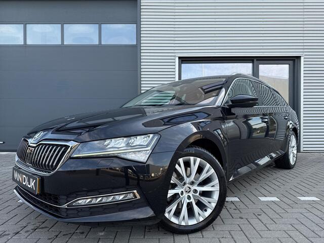 Skoda SUPERB Combi 1.5 TSI ACT 150PK BNS Edition Automaat ?Virtual Cockpit ?Navigatie Full Map ?Camera ?Apple Carplay & Android Auto ?Comfortstoelen met geheugen ?Elektrische A.Klep ?Climate ?Cruise ?Stoelverwarming ?Parkeersensoren ?Lichtmetaal 17" ?Trekhaak