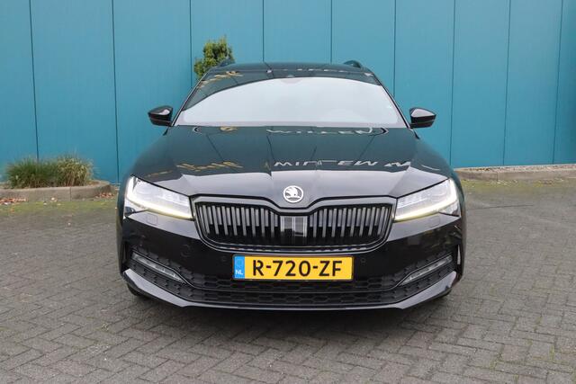 Skoda SUPERB Combi 1.5 TSI ACT DSG AUT. Sportline Business CARPLAY|MEMORY|MATRIX.LED|STOEL/STUURVERW|DIGI.DASHB|ELEK.A.KLEP|NAV|CAM|PDC 1'EIG