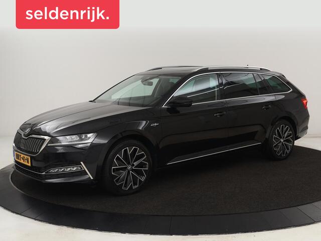 Skoda SUPERB 1.4 TSI iV Laurin & Klement | Panoramadak | Leder | Adaptive cruise | Canton Sound | Stoelverwarming | Standkachel | Carplay | Camera | Full LED | Memory