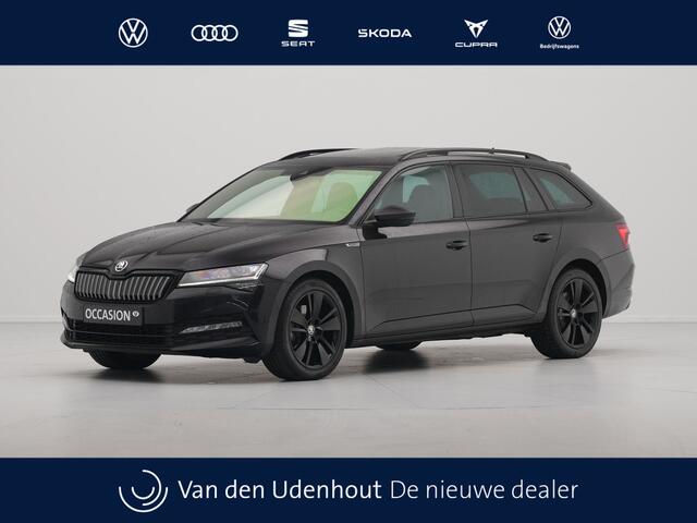 Skoda SUPERB Combi 1.4 TSI iV 204pk Sportline Business Panorama Trekhaak Navigatie Dode hoek ass. 86