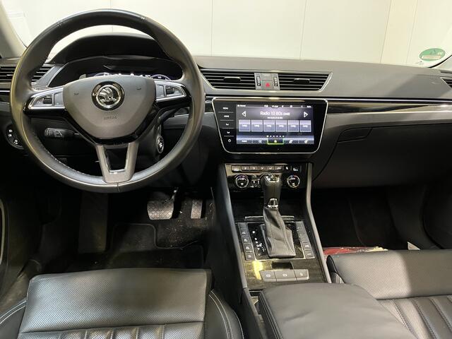 Skoda SUPERB Combi 1.4 TSI iV Laurin & Klement / AUTOMAAT/ LEER/ ELEKTR. TREKHAAK/ ADAPT. CRUISE/ DIGITAL DASH/ 360 CAMERA/ STOEL VERWARM. EN VENTILATIE./ SMARTLINK/ PARK. SENSOREN