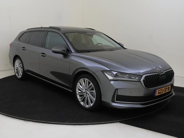 Skoda SUPERB Combi 1.5 TSI MHEV First Edition | Leder | Stoelverwarming | Stoelventilatie | Panoramadak | Massage voorstoelen | LED Matrix | Keyless |