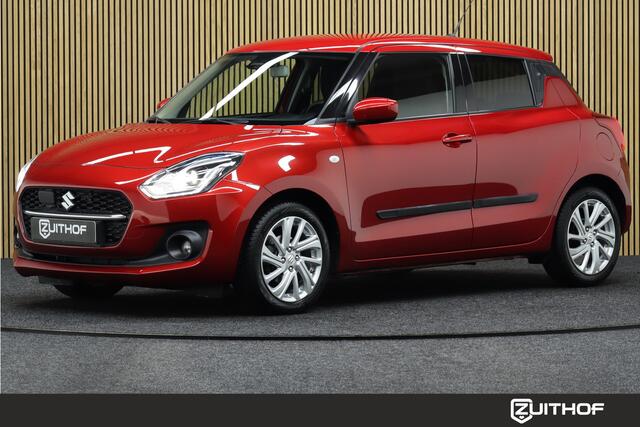 Suzuki SWIFT 1.2 Automaat Select Smart Hybrid | Adaptive-cruise | Afneembare Trekhaak | Airco | Navigatie | Apple Carplay & Android Auto | Dodehoekdetectie | Stoelverwarming | LM Velgen | All-season Banden