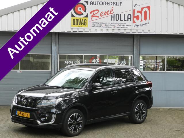 Suzuki VITARA 1.4 Boosterjet Style Smart Hybrid Carplay Camera Climate en Cruise contr leer Alcantara Parelmoer lak Automaat