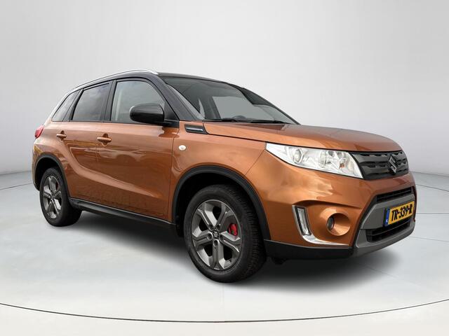 Suzuki VITARA 1.6 Exclusive Trekhaak | Verwarmbare buitenspiegels | All Seasonbanden | Achterruitrijcamera | Stoelverwarming | Cruise Control | Climate Control | Navigatiesysteem | Apple CarPlay & Android Auto | 12 maanden BOVAG garantie