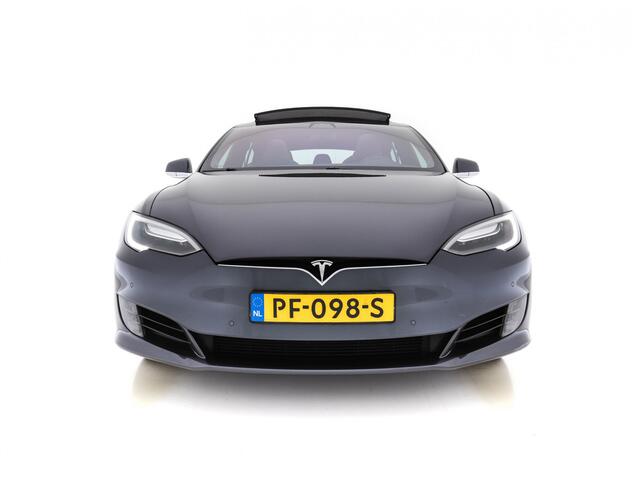 Tesla MODEL S 235 Kw Base [ 3-Fase ] (INCL-BTW) *PANO | AUTO-PILOT | KEYLESS | FULL-LED | 1/2-LEDER | NAVI-FULLMAP | SURROUND-VIEW | APP-CONNECT | LANE-ASSIST | VIRTUAL-COCKPIT | DAB | SPORT-SEATS | 19"ALU