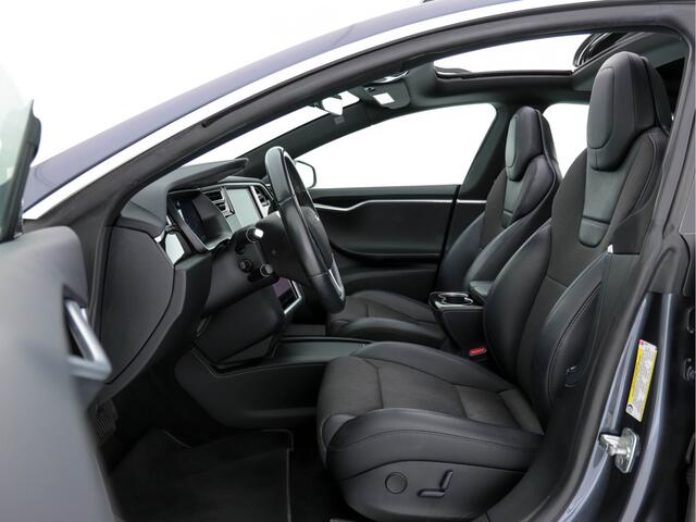Tesla MODEL S 235 Kw Base [ 3-Fase ] (INCL-BTW) *PANO | AUTO-PILOT | KEYLESS | FULL-LED | 1/2-LEDER | NAVI-FULLMAP | SURROUND-VIEW | APP-CONNECT | LANE-ASSIST | VIRTUAL-COCKPIT | DAB | SPORT-SEATS | 19"ALU