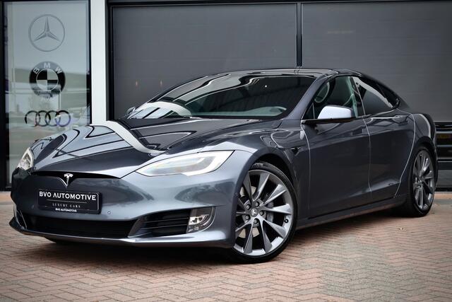 Tesla MODEL S 90D ¤26.300 ex btw Autopilot Pano Luchtvering Alcantara Sportstoelen Keyless
