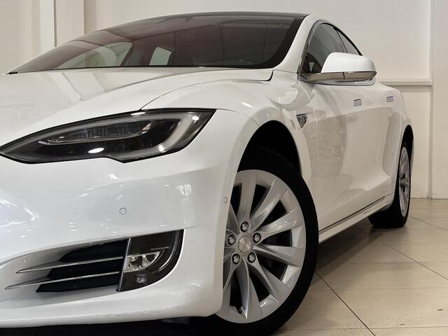 Tesla MODEL S 75D Base | 87% SOH | Wit metallic | Autopilot | Leder interieur